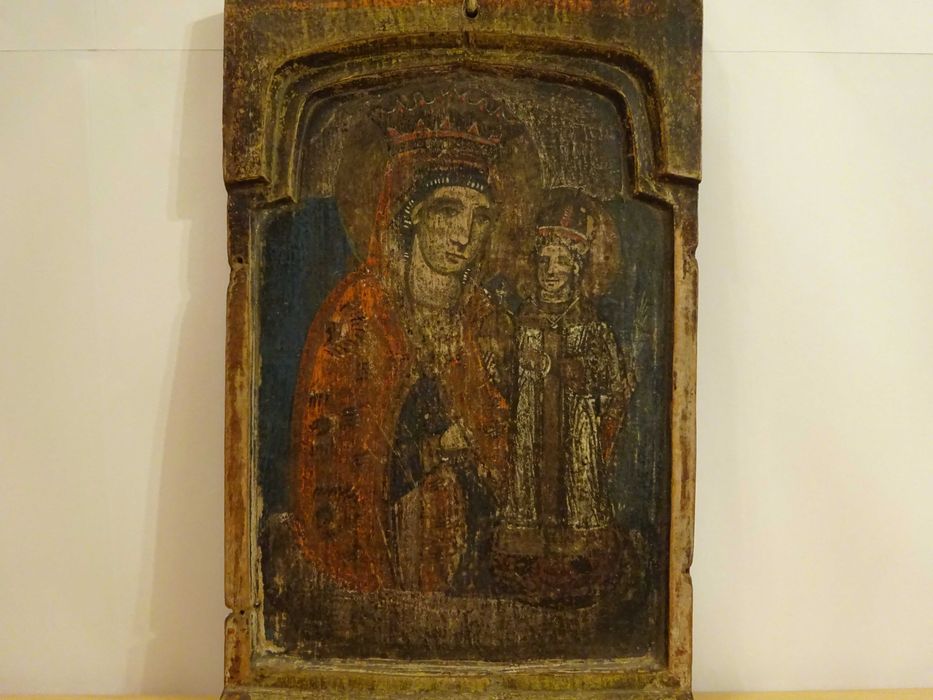 Icoana Maica Domnului ‚Floarea nepieritoare’|Lemn pictat| Veche