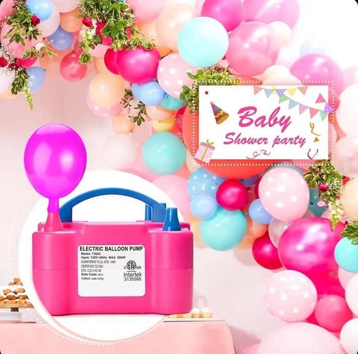 Aparat electric/pompa de umflat baloane/compresor 73005