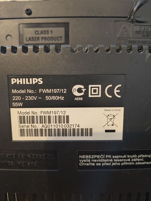 Mini sistem audio Philips FWM197/12.