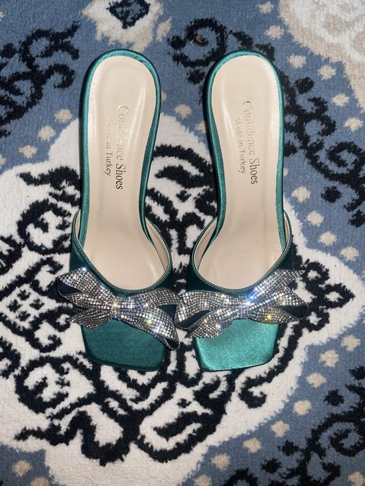 Тапочки на каблуках