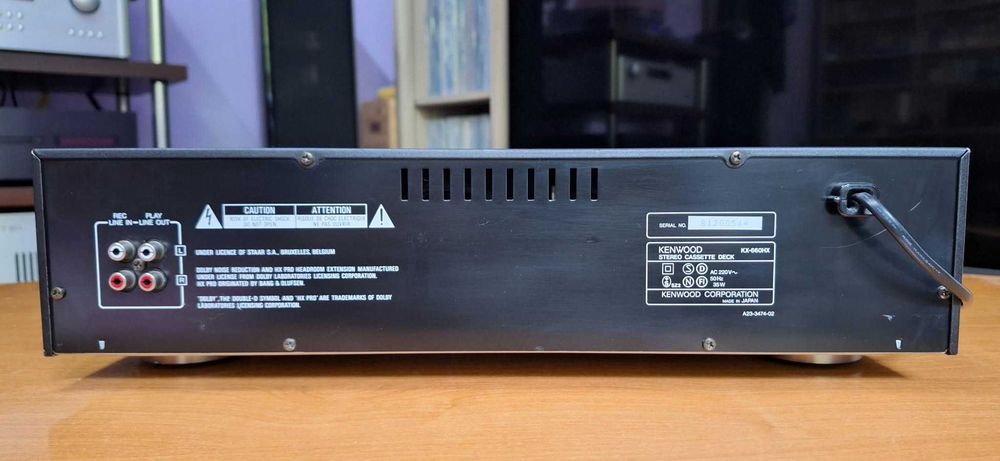 Deck Kenwood KX-660HX