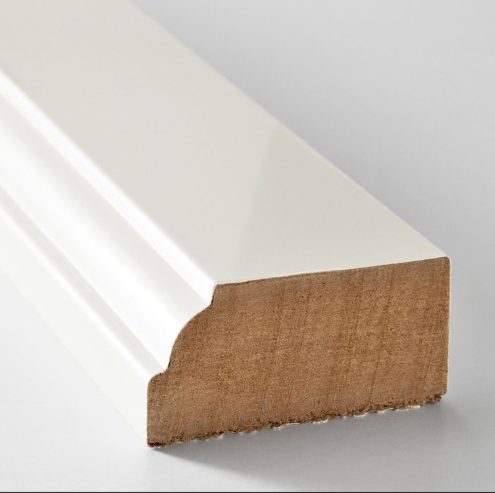 Bagheta decorativa BODBYN alb murdar IKEA