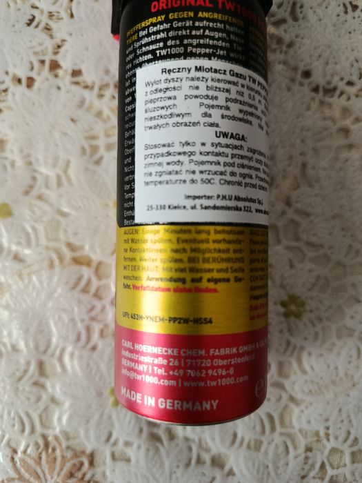 Spray defensiv pentru apărare