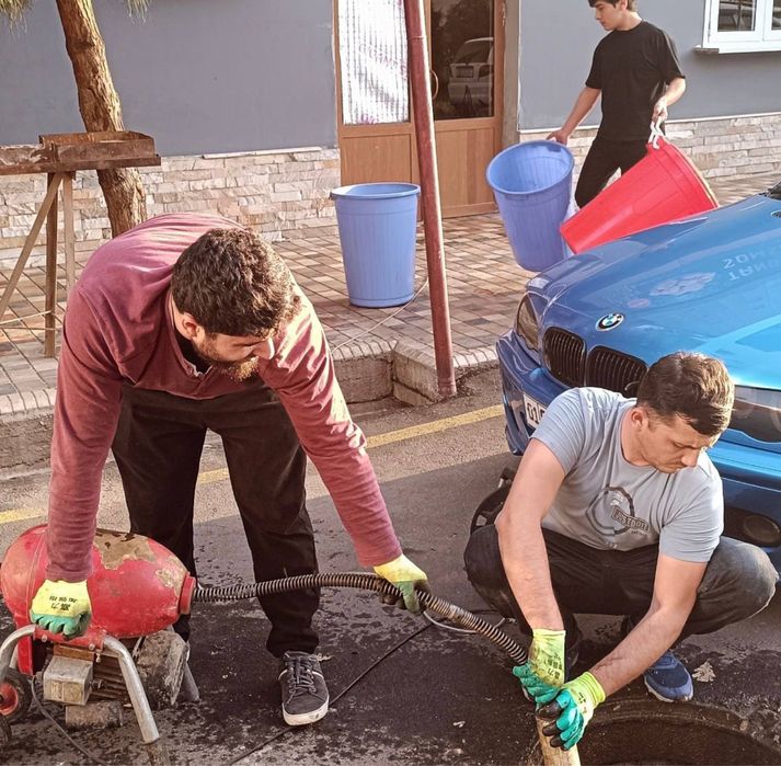 Чистка канализации с аппаратом 7/24 алмазарр