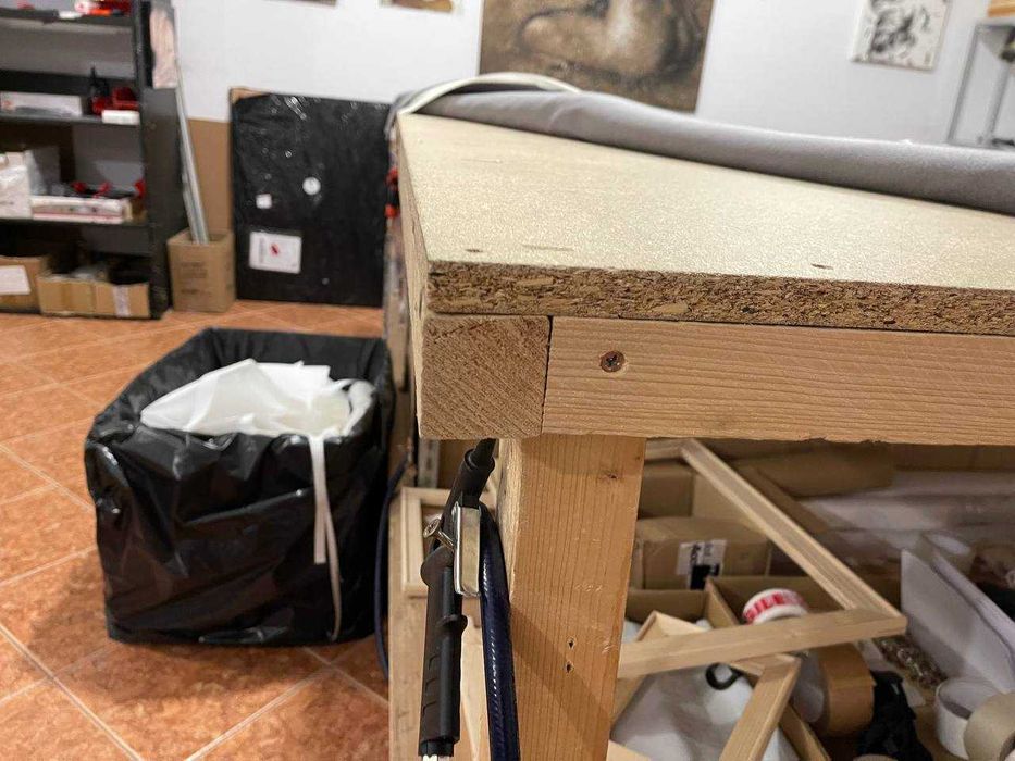 Banc de lucru  250 x 202cm lemn