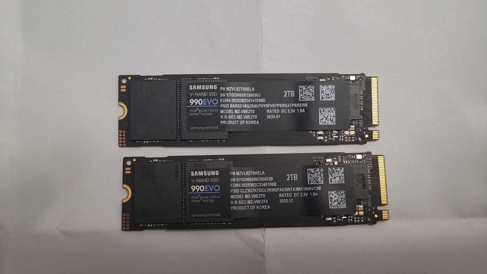 SSD Samsung 990 EVO de 2TB PCI Express 4.0  -NOU
