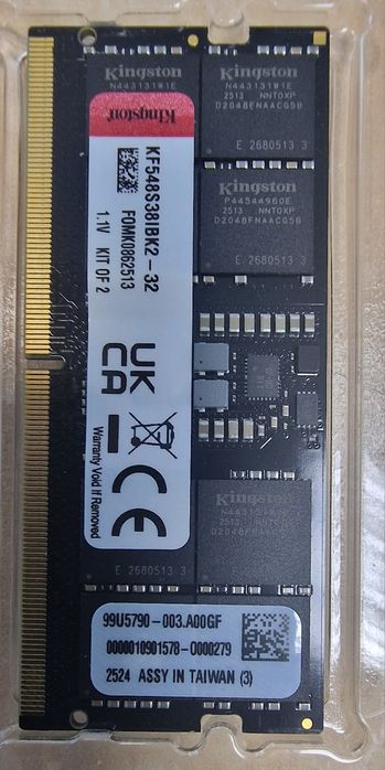 Memorie DDR5 Laptop 2x16 Gb negociabil.