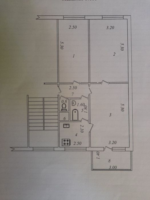 Феруза Продается квартира 3/2/4 балкон 1.5х3 Можно Под Ипотеку