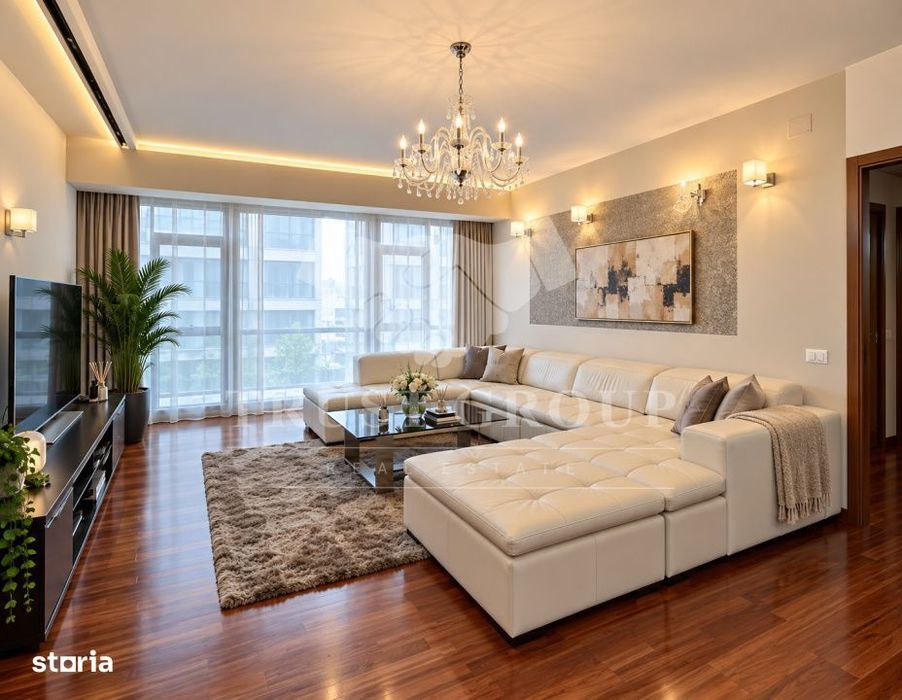 Apartament 4 camere Herastrau | Loc de parcare | 3 Terase