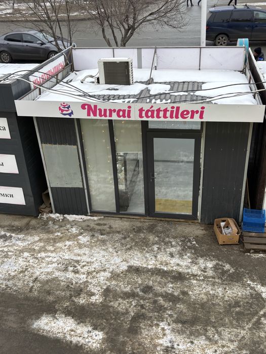 Продается киоск вдоль централной дороги.