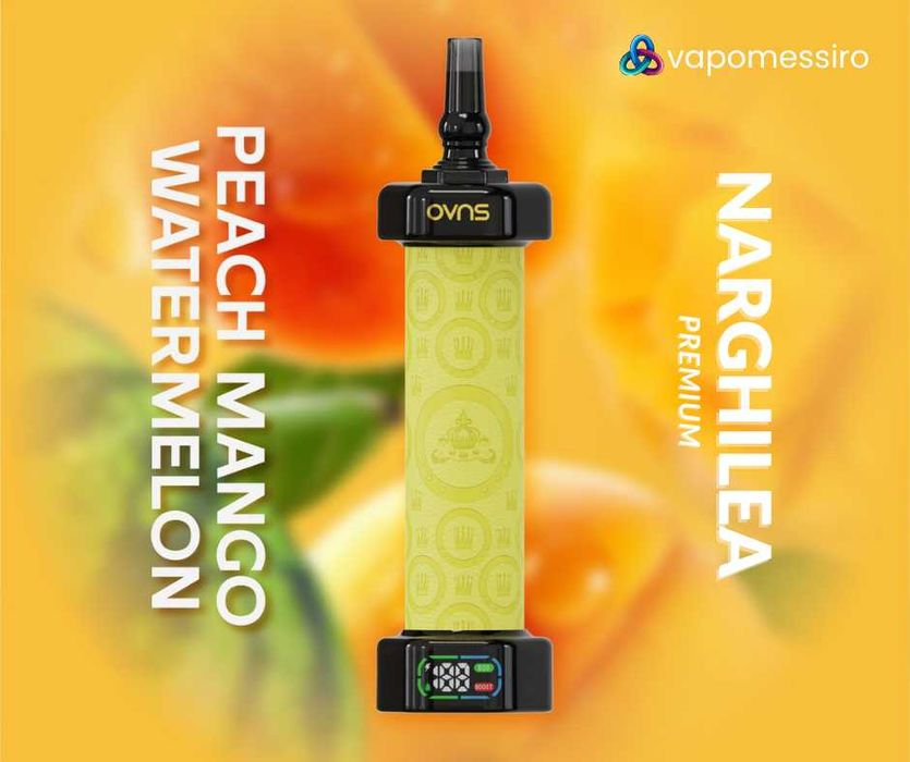 Mega Vape Hookabar 70.000 puff Reincarcabil cu Lichid !