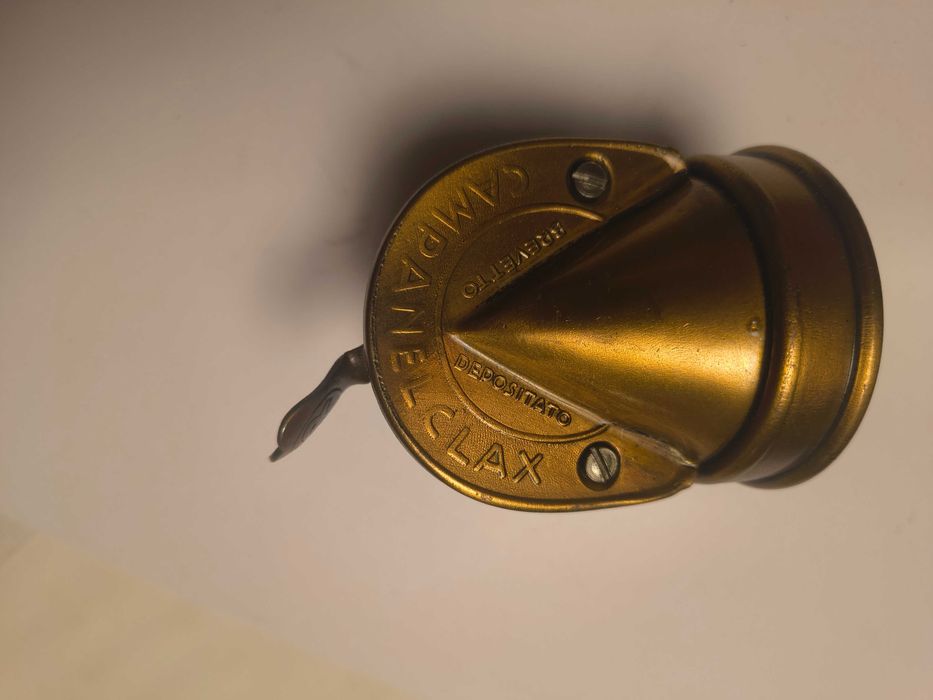 Claxon scuter Vespa sau bicicleta vechi italian CAMPANELCLA-BREVETTO DEPOSITATO 1930-1950
