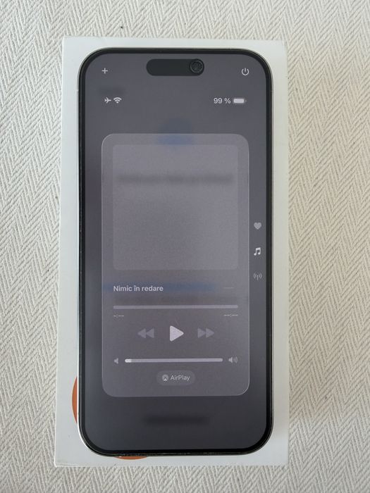 Iphone 15 Pro 128GB Alb la cutie, impecabil