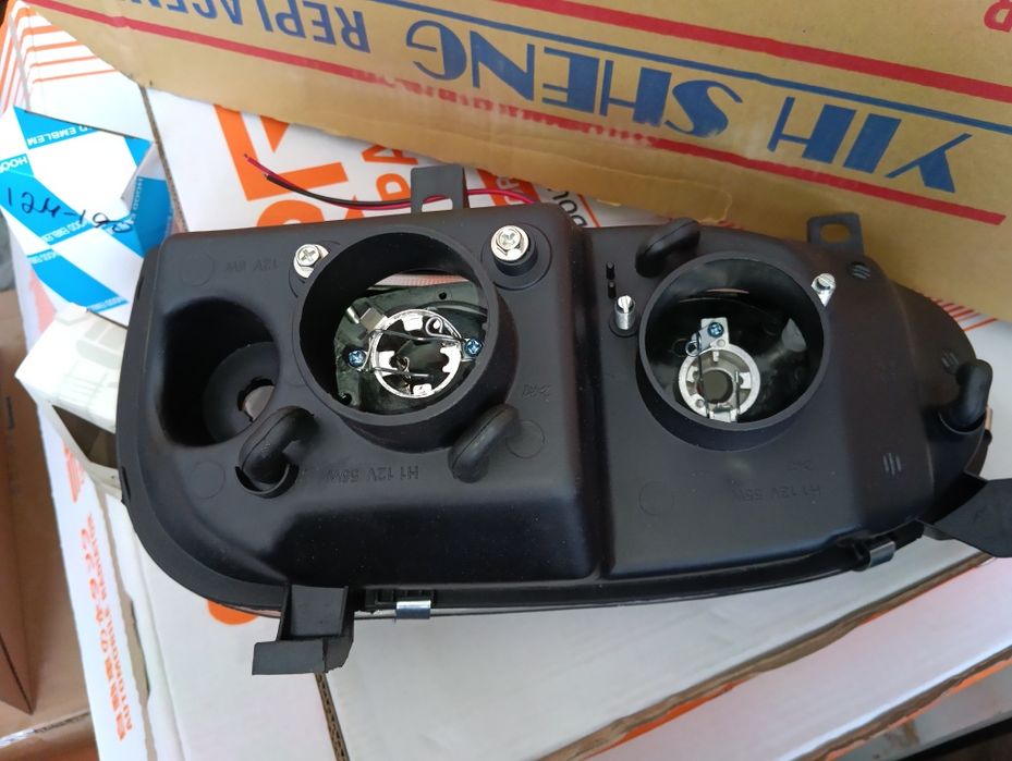 Гольф 3 фара хрусталь, чёрный ангел