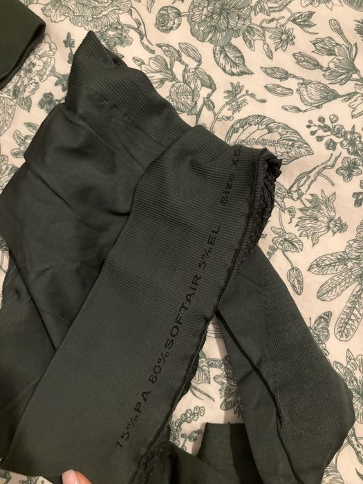 Спортен комплект zerofit в зелен цвят xs-s