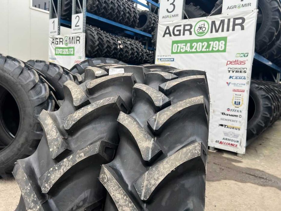 Anvelope noi cu garantie pentru tractor spate 8PR 12.4-36 OZKA
