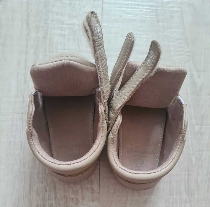 Бебешки кожени, боси обувки КК Barefoot