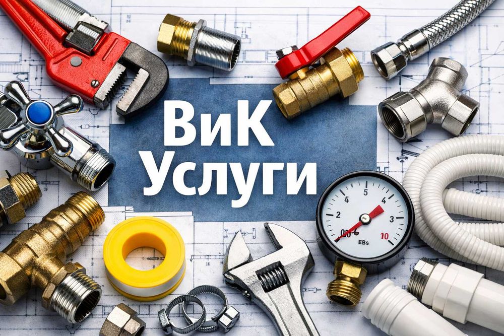 Водомери и кранове Пловдив  монтаж, смяна и ВиК услуги