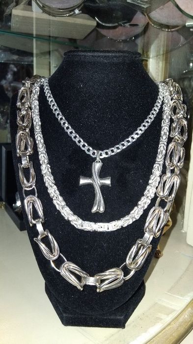 Сребърни синджири, проба 925.