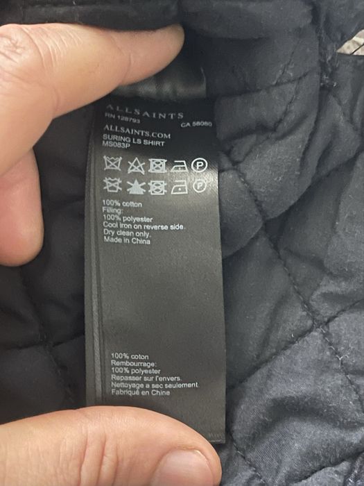 Camasa groasa/iarna barbati All Saints marimea L