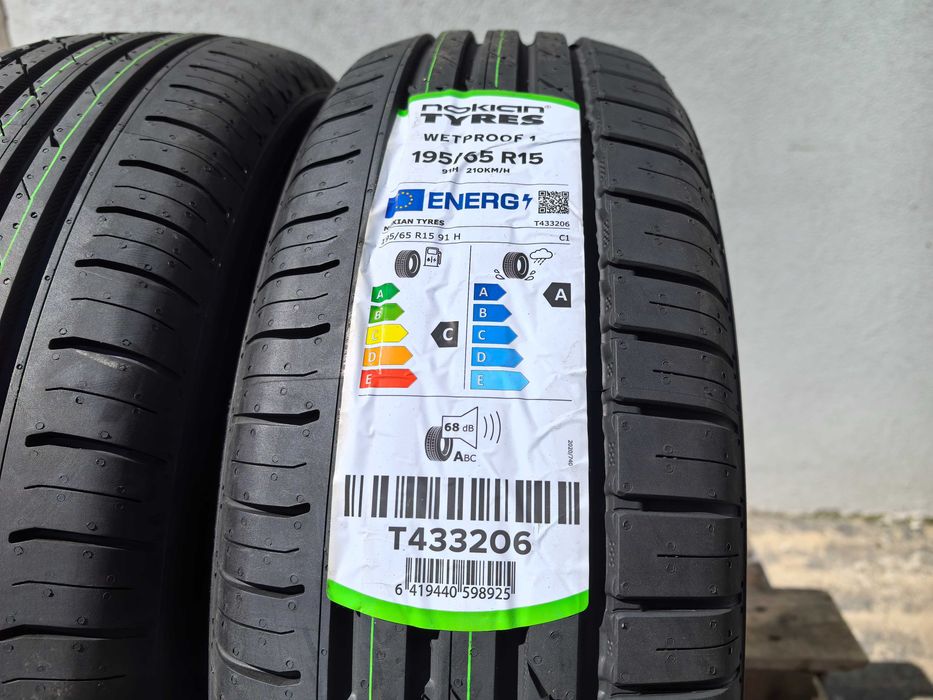 195/65/15 Нокиан ДОТ 2024 г - Чисто Нови