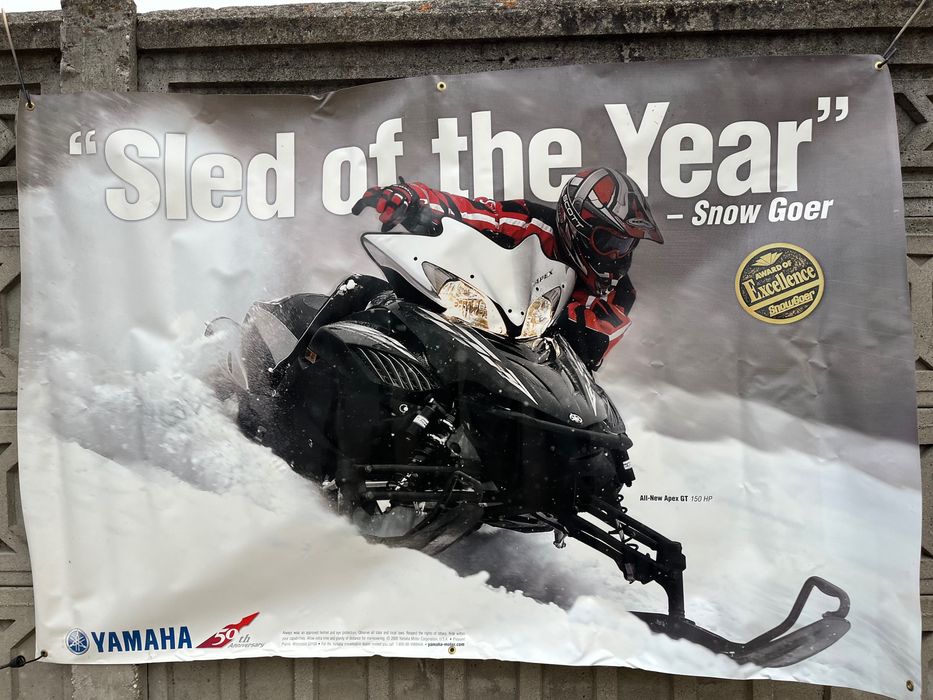 Banner yamaha atv