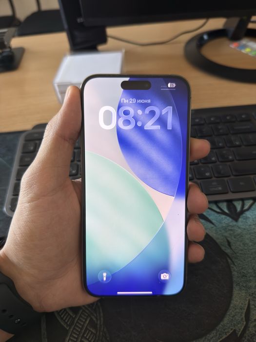 I phone 15 pro max natural 256 gb sim+esim