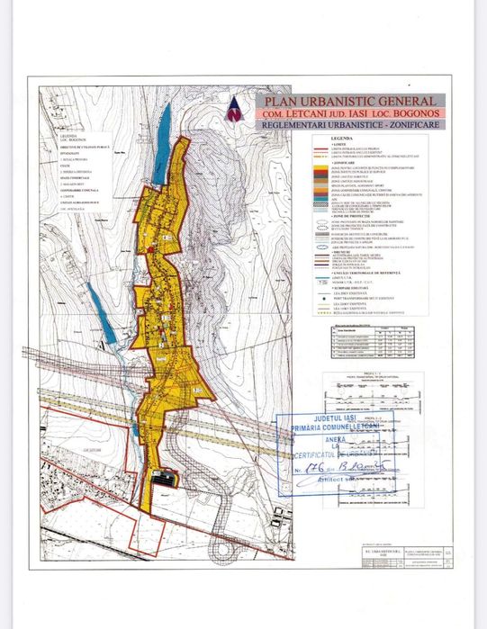 PERSOANA FIZICA, vând teren intravilan Bogonos, Cu Autorizație
