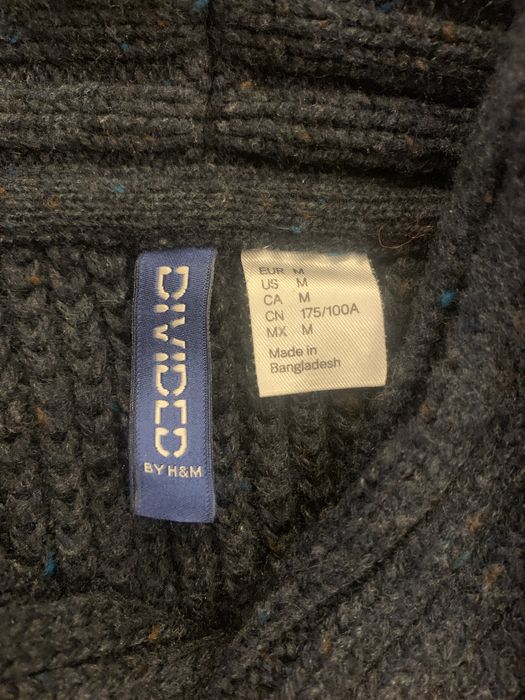 Pulover H&M Divided marime M/L cu 30% Lana naturala