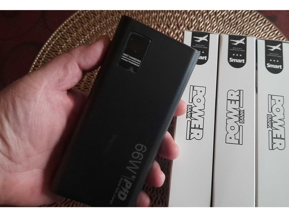 Baterie externa 20000mA 66w powerbank super fast charge ,display , noi