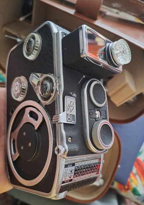 Colecție!!! Bolex Paillard- camera filmat si proiector film 8mm