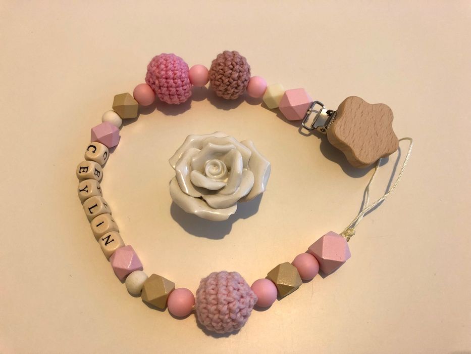 Ръчно изработен Клипс за биберон