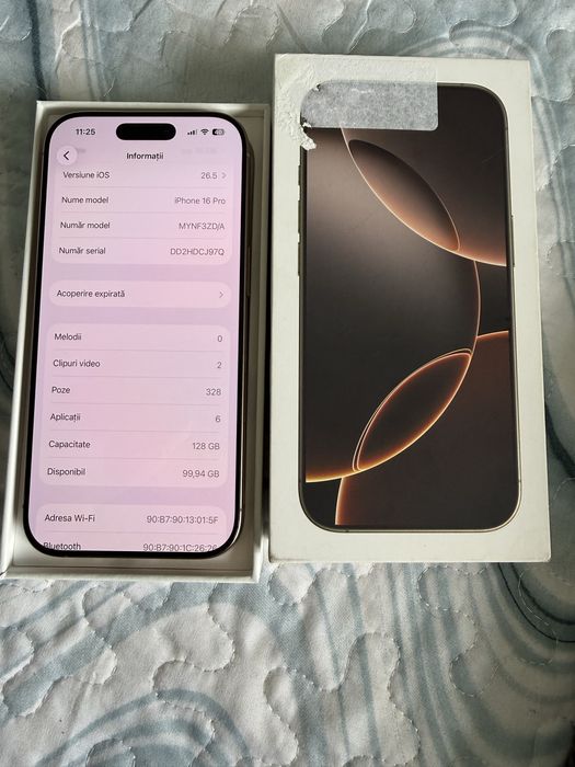 Iphone 16 pro desert ca nou
