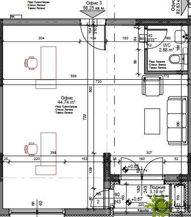Продава се Офис в Варна, Владислав Варненчик - 67 кв.м за 529 €/кв.м - Снимка #5