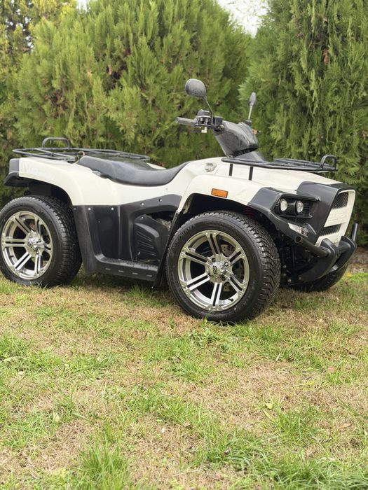 Atv 500 cc 4x2(este de strada)numere negre