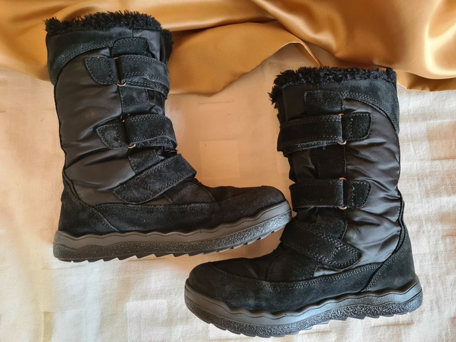 Лот детски обувки за момиче-ботуши Primigi и боти Lasocki, 35 номер