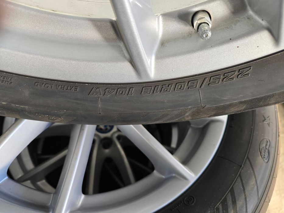 Jante Bmw X3 G01  X4 G02 Anvelope iarna Pirelli * BMW 225 60 R18