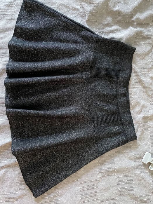 Fusta pt fete, culoare gri inchis, marime XS