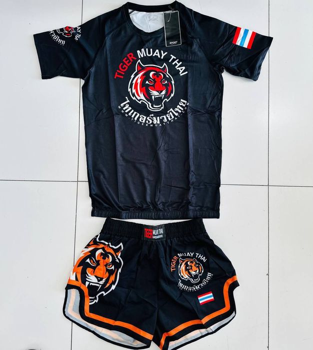 Комплект Tiger Muaythai MMA Thaiboxing UFC тайский бокс шорты Майка