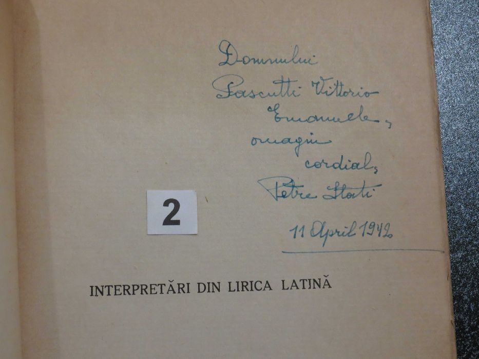 Lirica latina N.I. Herescu/Interpretari din lirica latina Petre Stati