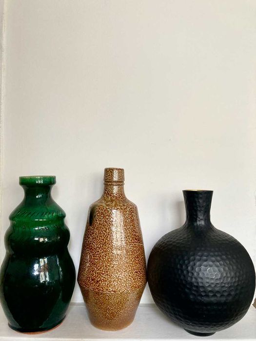 Винтидж вази - керамика и метал