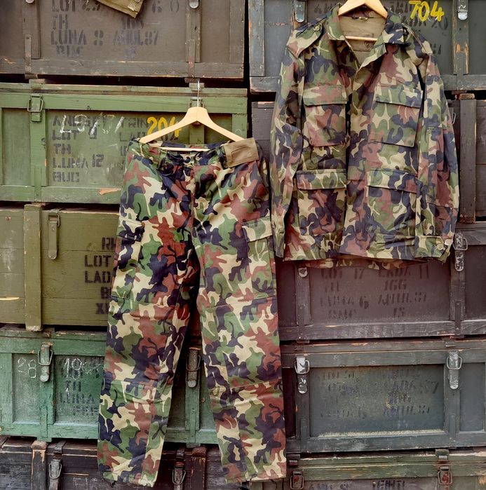 Costum militar de vară, camuflaj