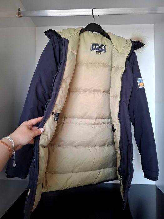 Оригинална мъжка парка SVEA с гъши пух