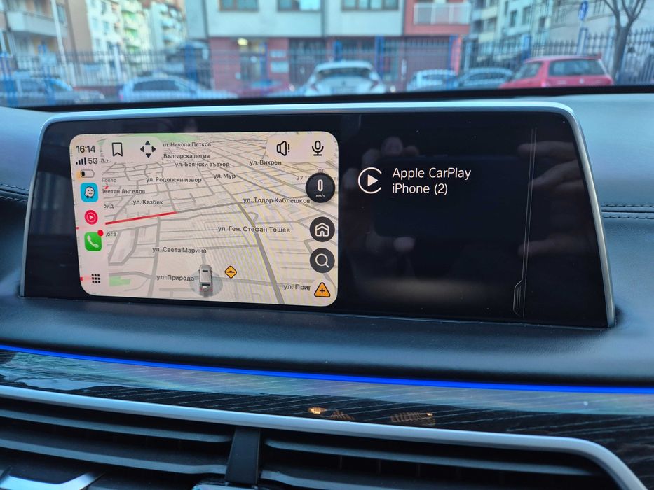БМВ Активиране/Отключване Apple Carplay BMW EVO ID5 ID6 ID7 ID8 +карта