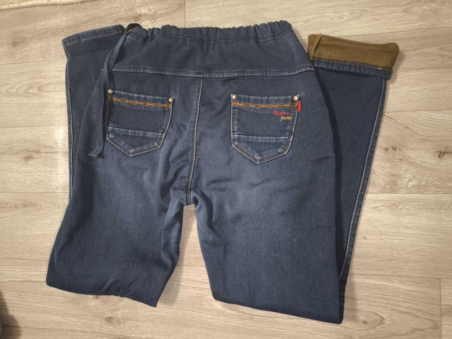 Теплые джинсы для беременных