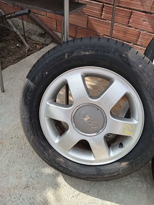 Лети джанти 15цола 5х100 за Audi ,Vw,Seat Гуми 195/65/15