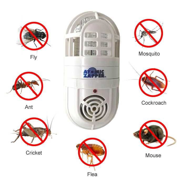 Ultrasonik hasharotlarga qarshi vosita "Atomic Zapper"