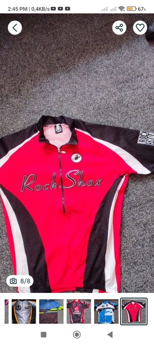 Tricouri ciclism 11 buc mărimi XS , S , M , L și XL