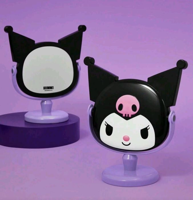 Oglinda kuromi sanrio oglinda cu picior pt makup