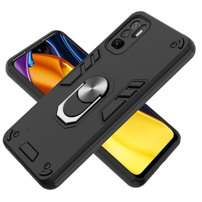 Husa Ring Case Samsung S20 S21 S23 S24 FE Silicon Protectie Camera Nea